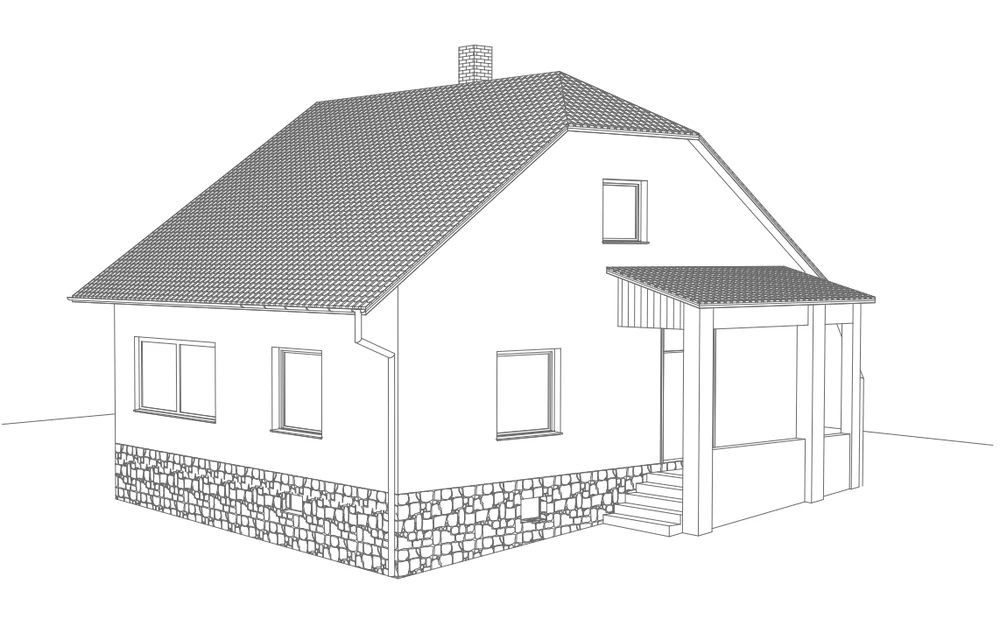 3D model pasportu, Smetanova 296, Příbram